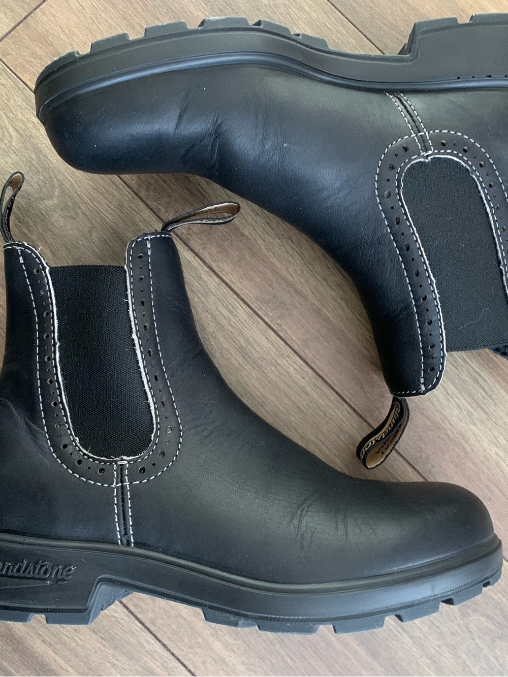 Blundstone original 1448 Women's high Too Black Chelsea Boots size 4 US size 7 - Picture 9 of 13